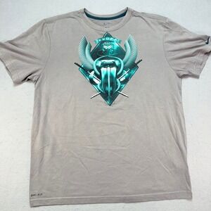 Nike Dri-FIT KB24‎ Snake Logo T-Shirt Men's XL Kobe Bryant Basketball Training T
